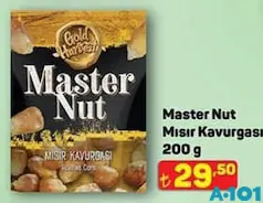 MASTER NUT MISIR KAVURGASI 200 GR fiyat ve kampanya bilgisi